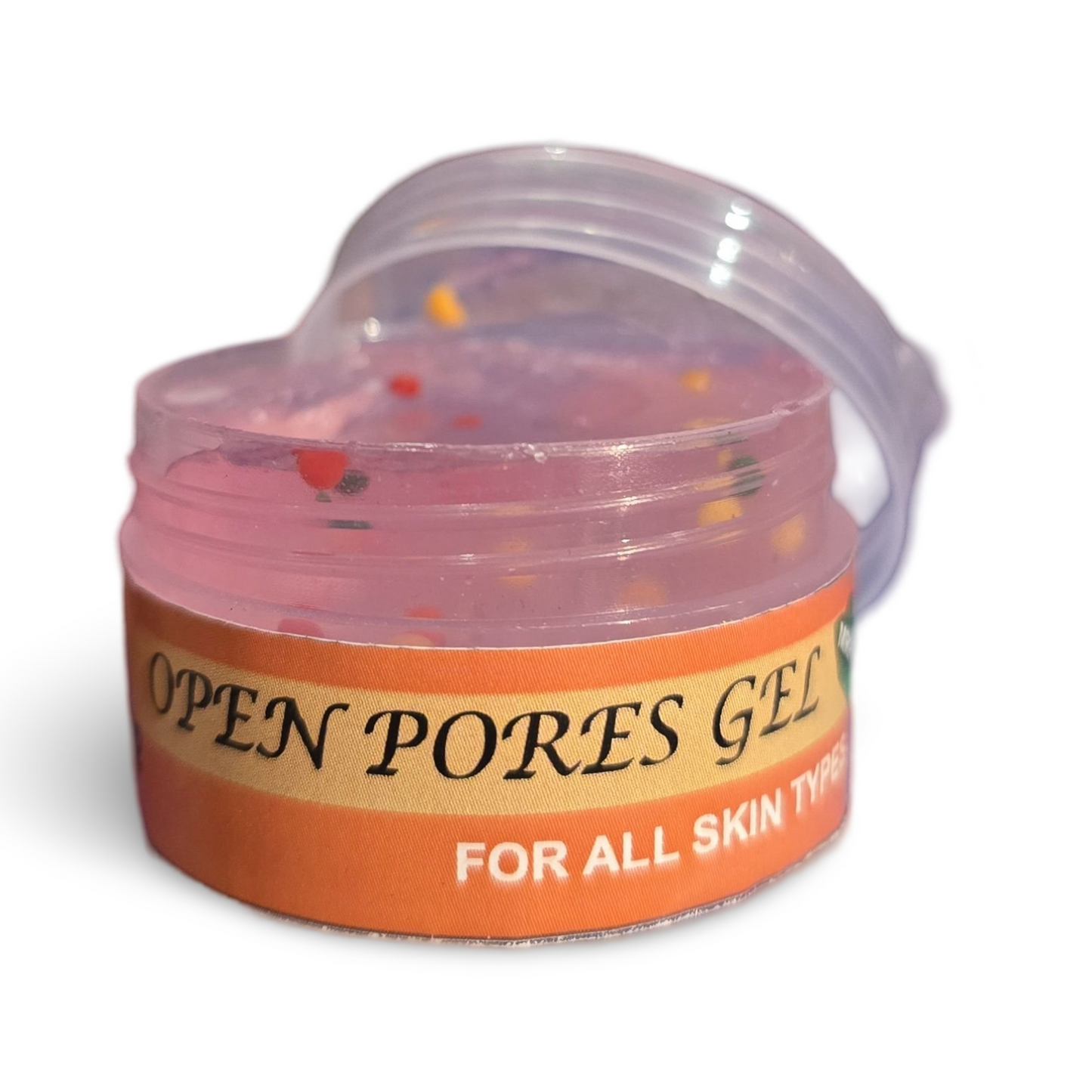 Open pores gel