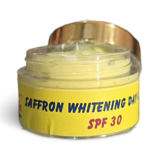 Saffron whitening day cream